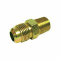 Swivel 0.75 in. Flare x 0.75 in. MPT Yellow Brass Lead Free Flare Connector SW153173